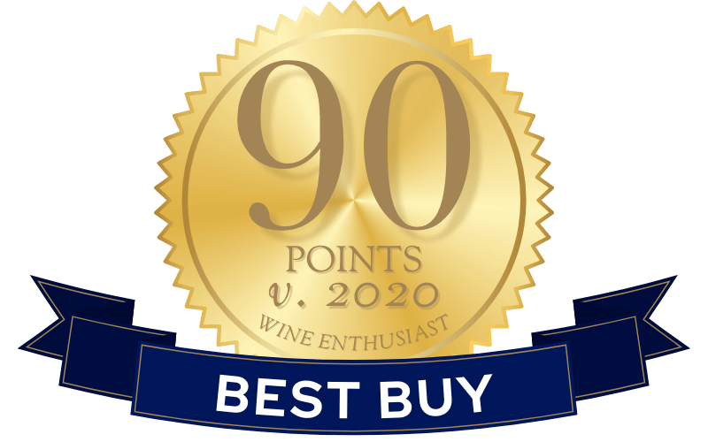 Best Buy 90 Points from Wine Enthusiast 2020